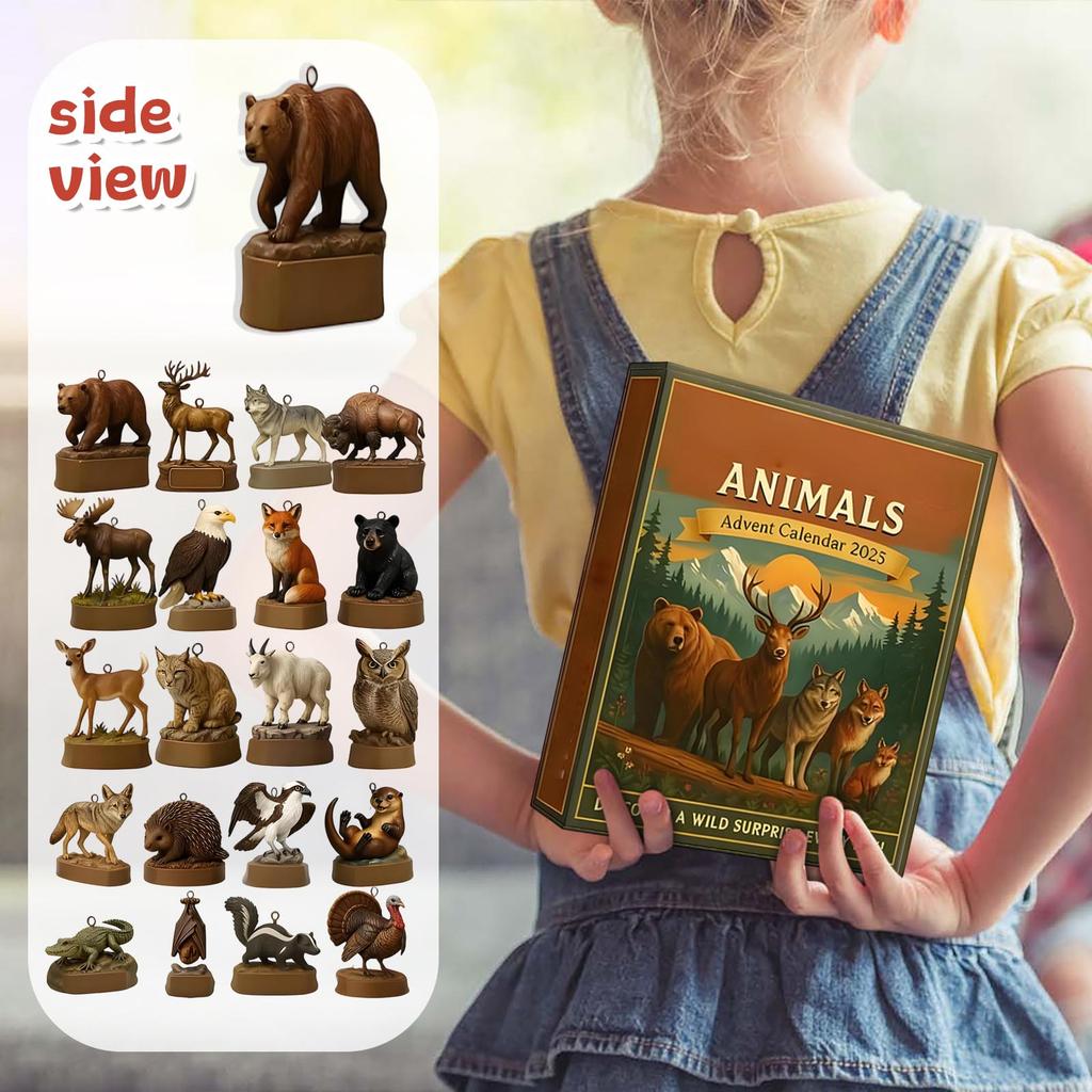 De Aftelkalender bevat 24 cadeaus, Aftelkalender en Verrassingscadeau