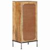 vidaXL Kommode 45x35x106 Cm Massivholz Mango