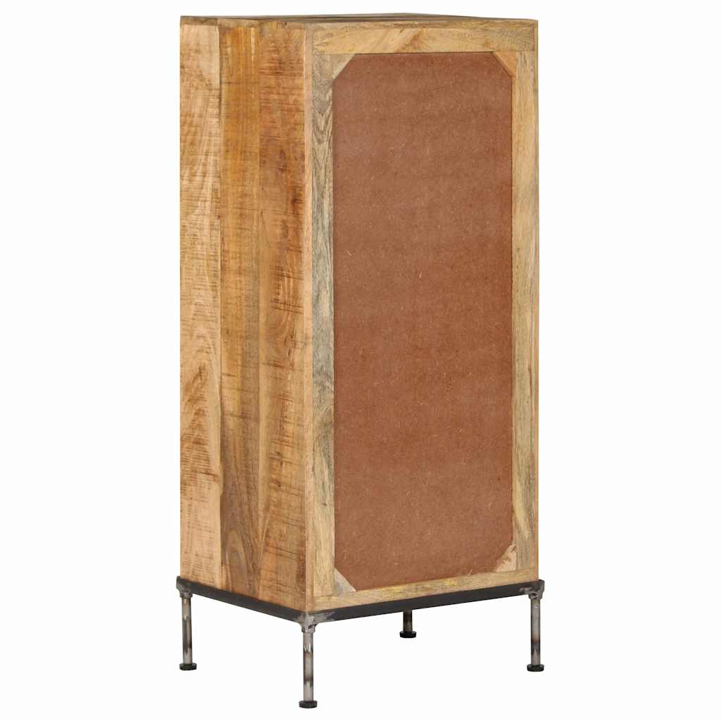 vidaXL Kommode 45x35x106 Cm Massivholz Mango