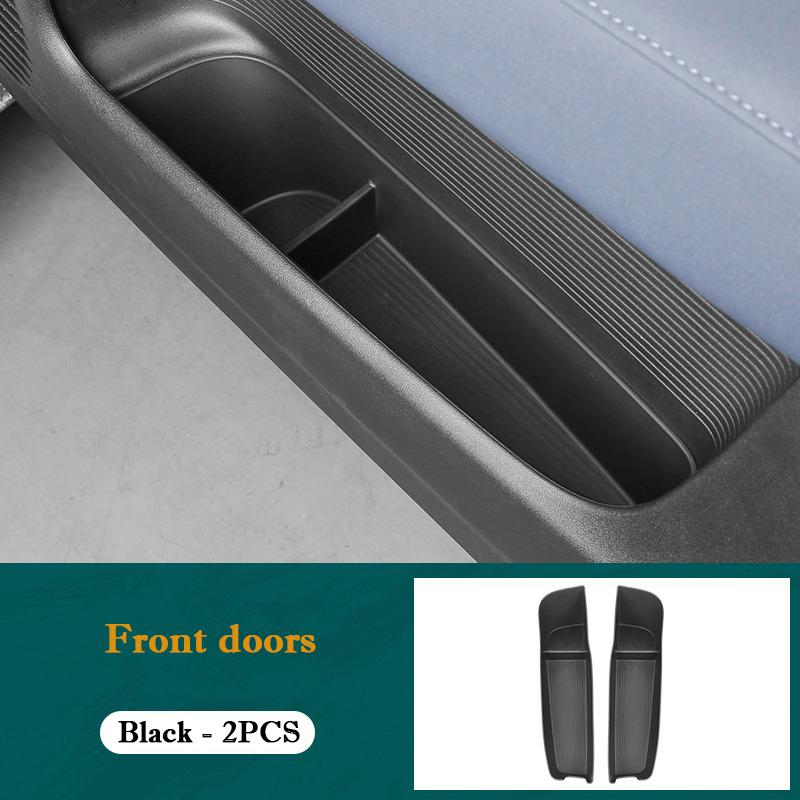 For Xpeng G6 2024 2025 Car Door Slot Pads TPE Door Side Groove Mat Anti Slip Waterproof Storage Box Interior Accessories