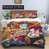 F-Futurama Poster Sheets Quilt Covers Bedding Dormitory Sheets Three-piece Bedding Set Three-piece Soft Warm Bedding Set