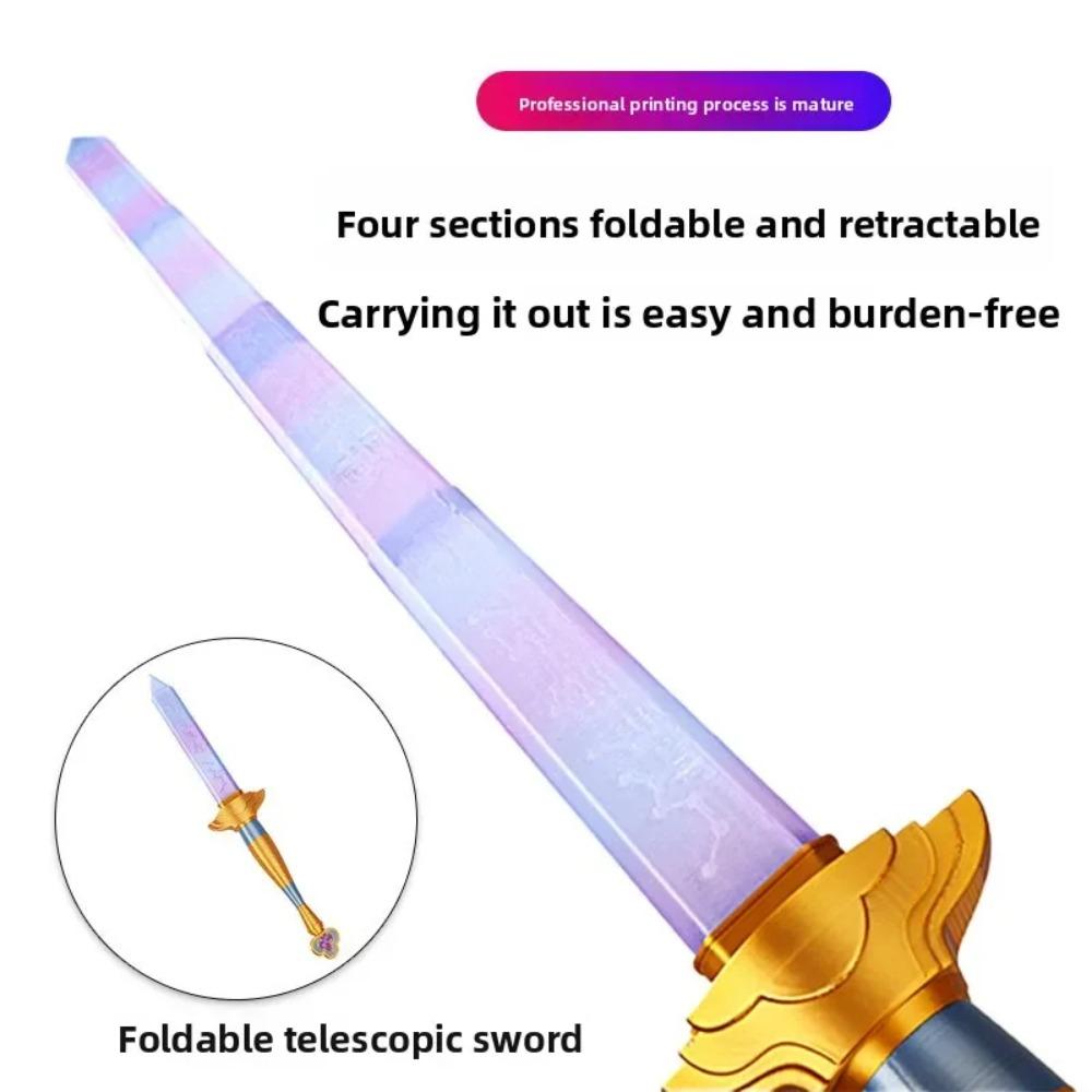HOT  Cosplay Long Sword Devil Cartoon Roleplay Knife Props Halloween Carnival Party Disguise Costume Accessories