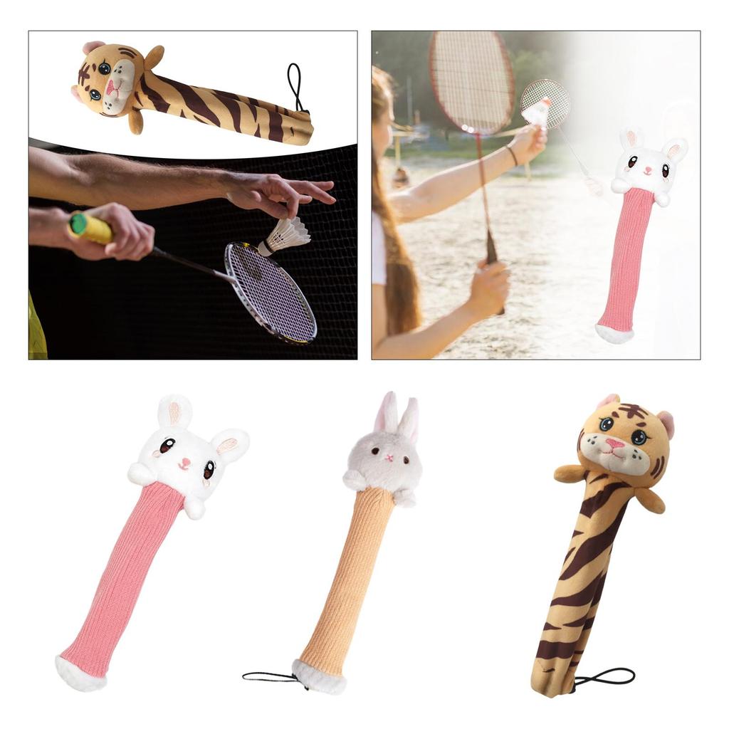 Badminton Racket Grip Cover, Grip Cover, Racket Tennis Cute, Cartoon Anti-Slip,