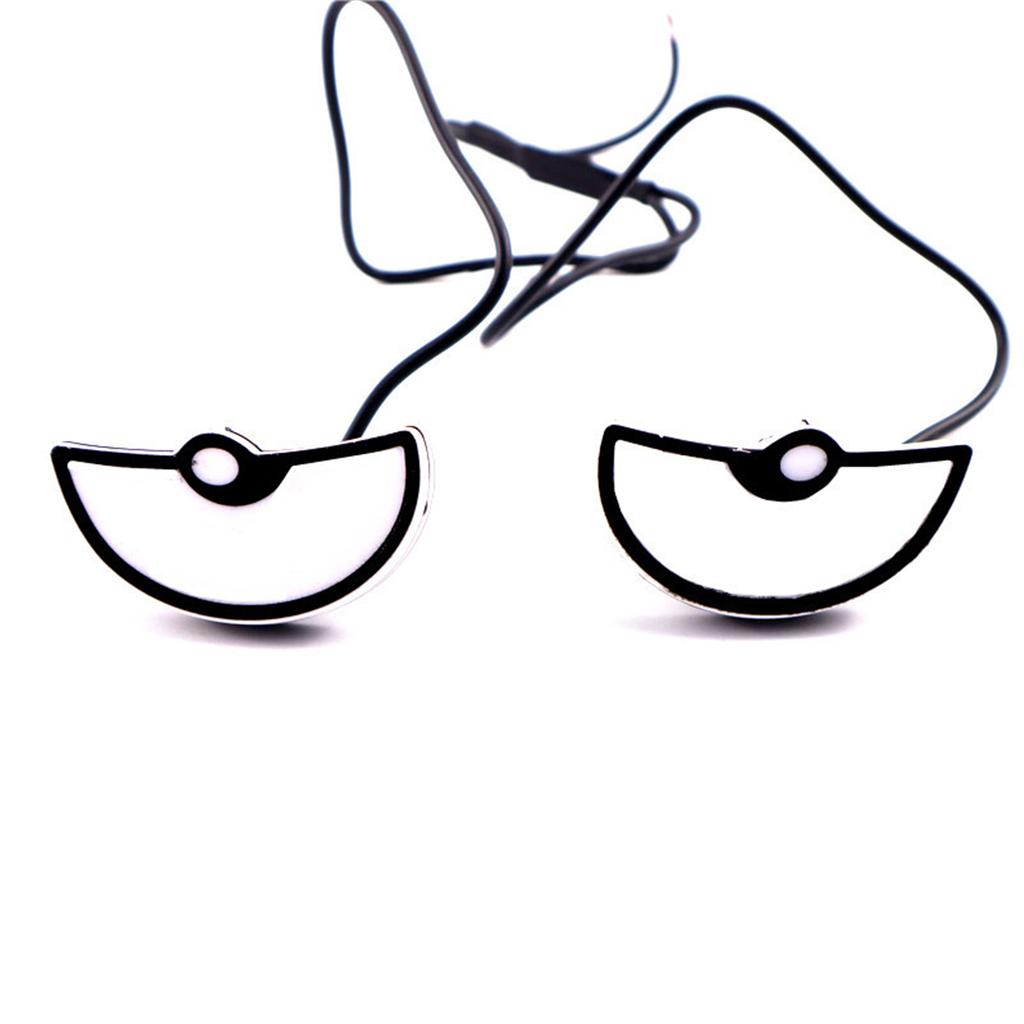 LED Monsterauge Motorrad Akzentleuchten Dekorative Lampe für verbesserte Sicherheit und personalisierten Look Nachtfahrt 2 Stück