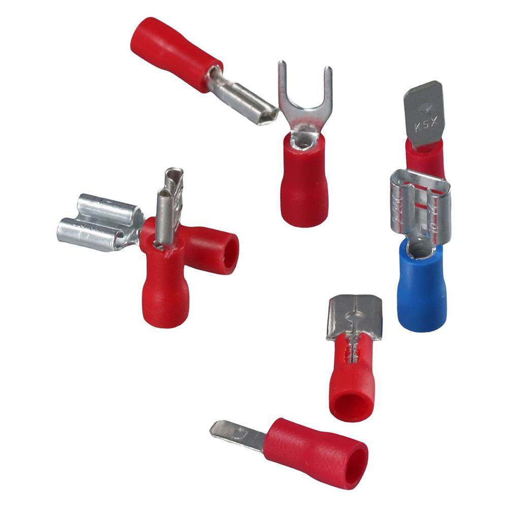 

330PCS Male and Female Crimp Connector Spade Ring Electrical Connectors Automobile
