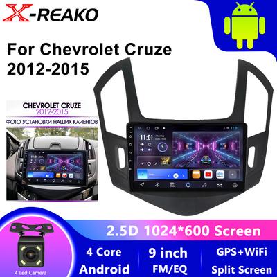 Stereo Multimedia Android 12 Auto Carplay Android Auto Wireless Pentru Chevrolet Cruze 2012-2015 Radio FM AM WIFI