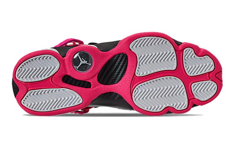 Kids' Sneakers Nike Jordan 6 Rings Black Hyper Pink White (GS) Black/Hyper Pink-White