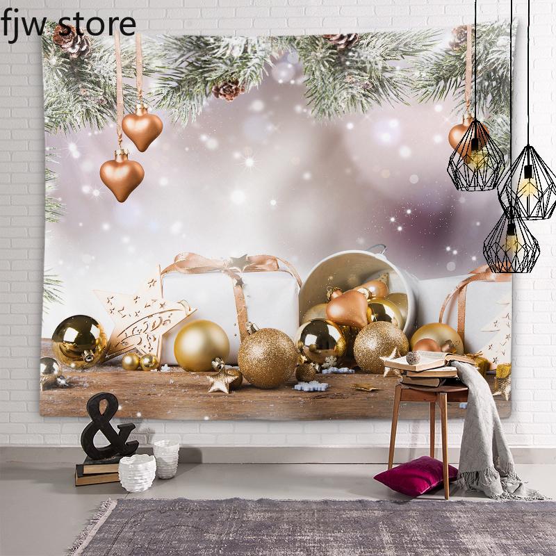 Crăciun Decorat Anul Nou Tapiserie Ball de Crăciun Cadou Tapiserie Artă de perete Decor Dormitor Camera de zi Decor acasă