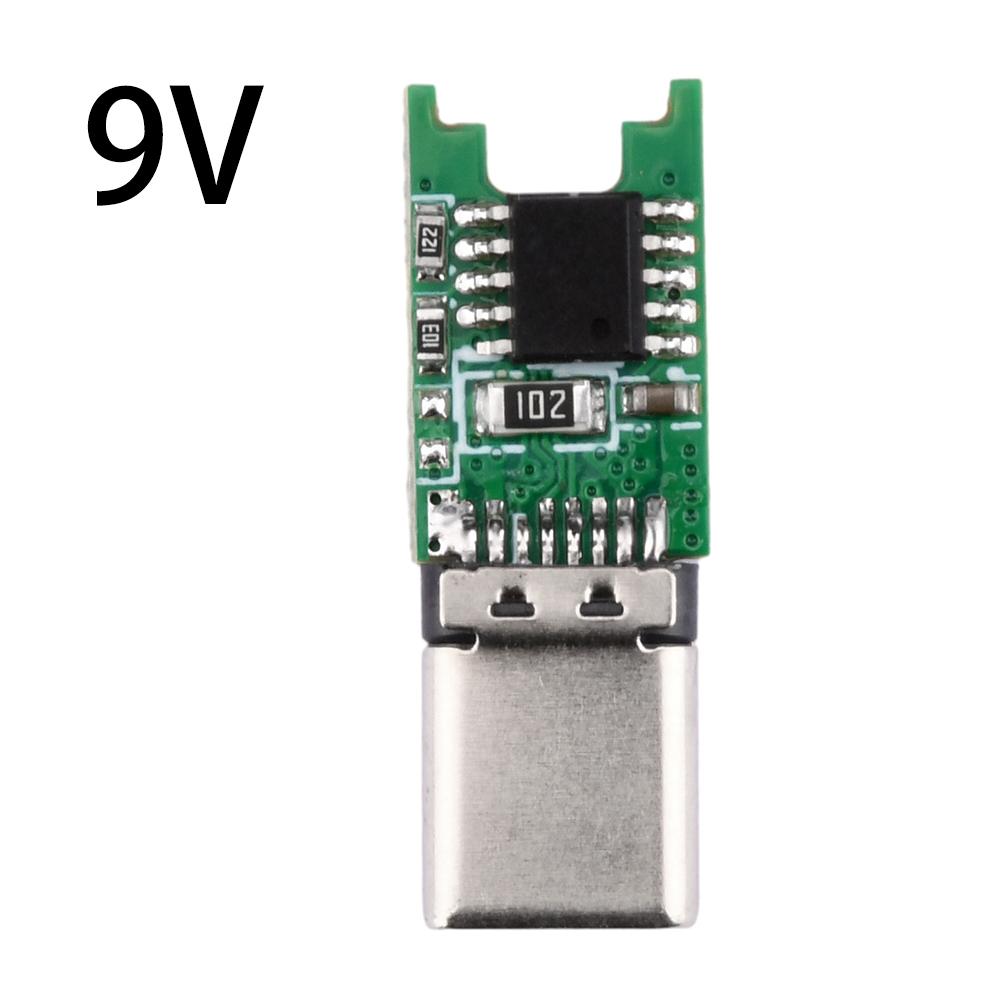 Fast Charge PD/QC Decoy Board 9V 12V 15V 20V PD Decoy Module PD 2 3.0 DC Trigger Cable USB Type-C Male Plug Charge Connector