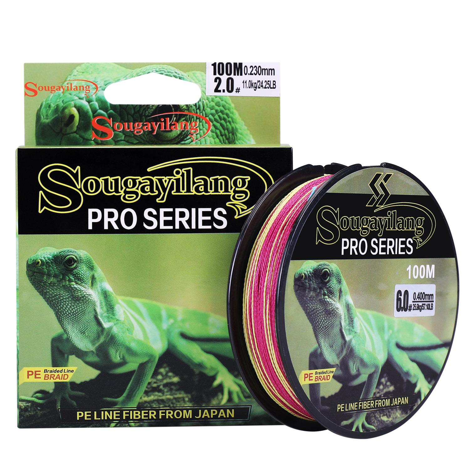 

Волосінь 4 нитки 100M плетена волосінь 4 нитки поліетиленова спінінгова котушка плетена волосінь 6.0 різнокольоровий