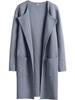 Women American Style Casual Lapel Coat Woolen European
