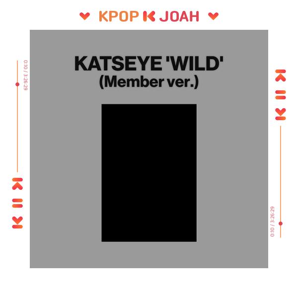 [POB] KATSEYE [WILD] 3-й мини-альбом (ЧЛЕН вер.) RANDOM (NO POB)