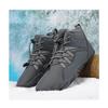 Men's Winter Non-slip Lace-up Cotton Snow Boots, Mid-top Sport Style, Couple's Edition.