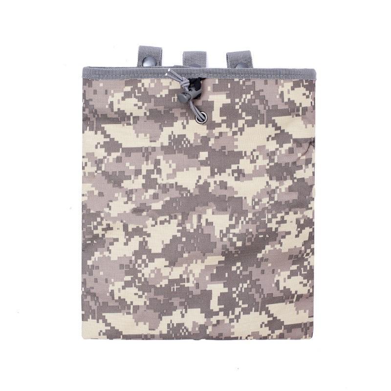 Camouflage Drawstring Waist Pack for Outdoor Tactical Use