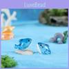 Adorable Resin Cartoon Shark Figurines For Miniature Garden Decor And Ocean World Themes