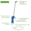 40cm Engine Oil Cleaner Tool EU/JP Plug Car Water Cleaning Gun Pneumatic Tool with Hose Car Wash Blowing Dust Spraying Paint
