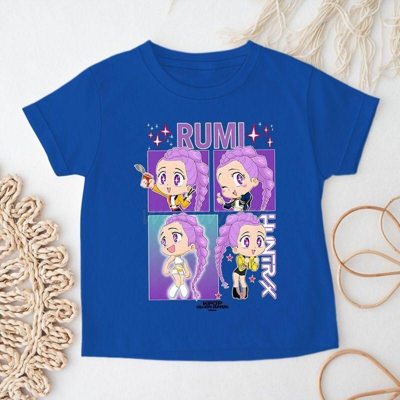 

Cute Tops for Girls Witch Hunt Team Summer Children s Pure Cotton Short-sleeved T-shirts 150 синій