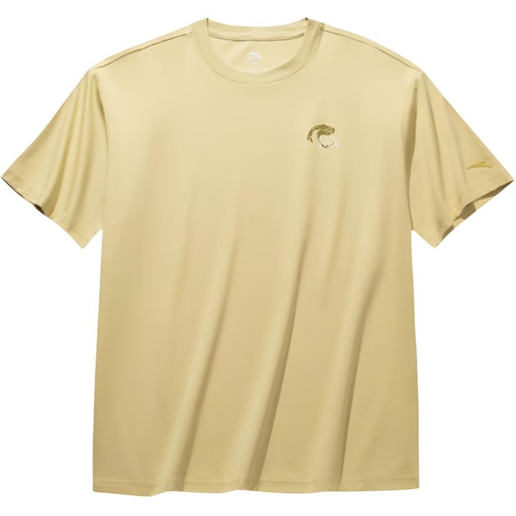 Anta Casual Series Round Neck Pullover Fashion Breathable Simple Letter Print Versatile Short Sleeve T-Shirt Men Tops 152628115-2 S