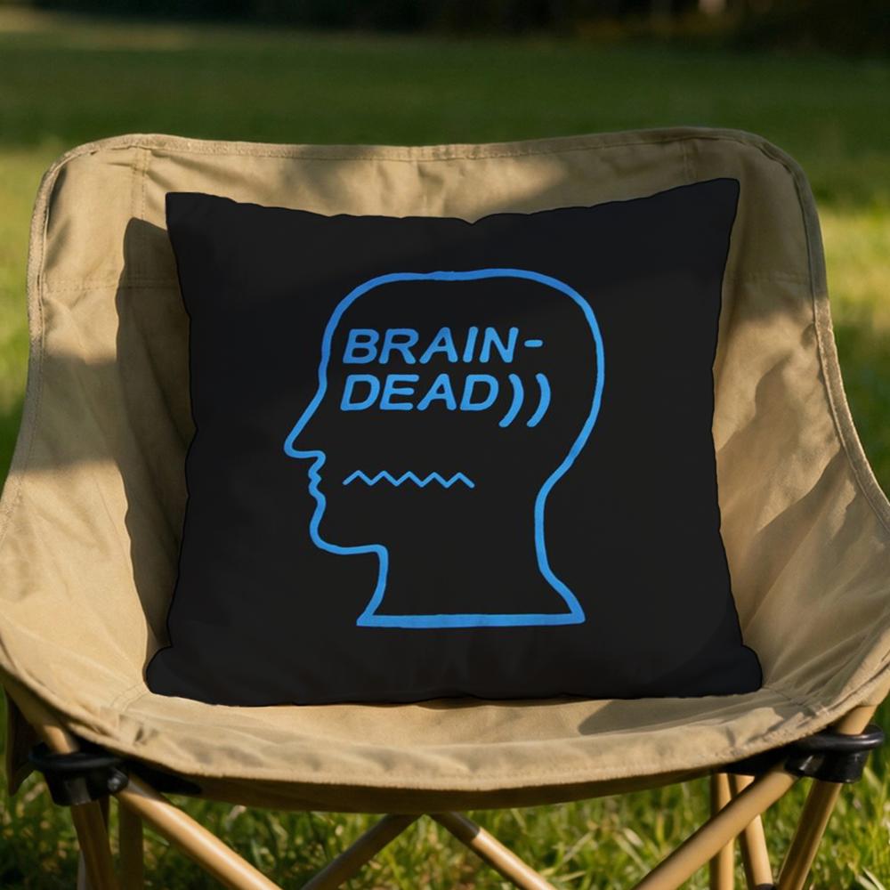 

Los Angeles BBrain Dead Cushion Cover Soft Reversible Durable Pillow Cover MultiScene Use for Home Car Daily Comfort 30x30cm