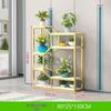 Minimalist Trapezoidal Plant Display Shelf
