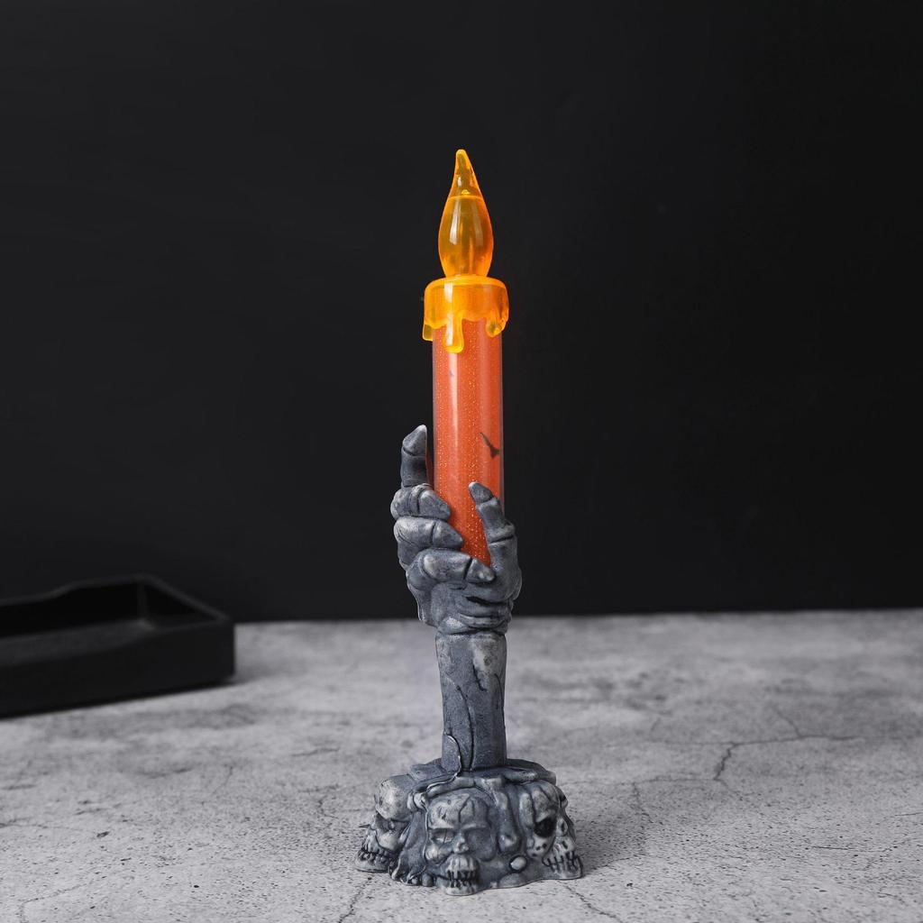 Ghost Festival Halloween Candle Holder Night Light Decor