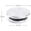 Feqsky 4.7''/5.9'' Double Sided Turntable for Ceramic Clay Sculpture Platform Pottery Wheel Aluminum Alloy Rotating Tools