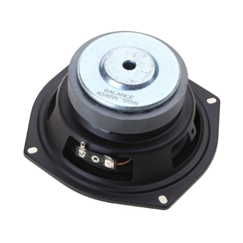 5.25" Component Speaker 120W 4Ohm 8Ohm High-efficiency Subwoofer Speakers 63Hz-4.5KHz Enhanced Music Experience