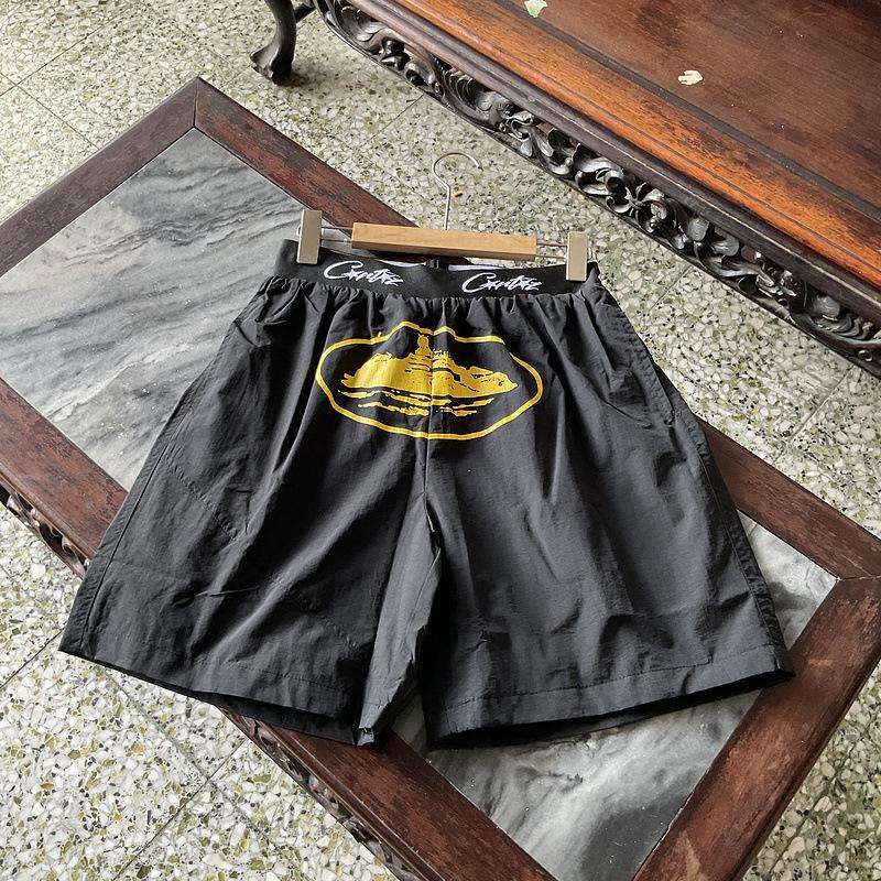 24S marques tendance européennes et américaines transfrontalières short décontracté camouflage Alcatraz pour hommes et femmes, plage américaine high street séchage rapide 5 points