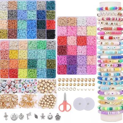 DIY Jewelry Bead Bracelet Kit: Educational Toy Set for Kids with Handmade Gift Box