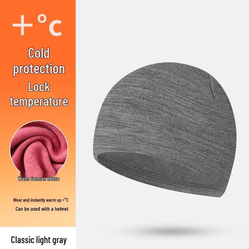 Fleece-Lined Windproof Cycling Hat with Ear Protection