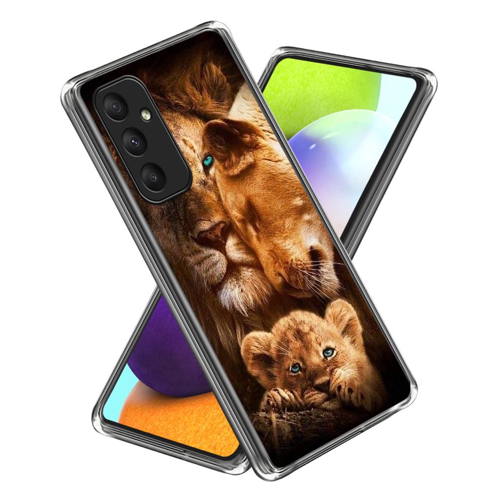 For Samsung Galaxy A35 5G Case Anti-Drop Pattern Print TPU Phone Shell