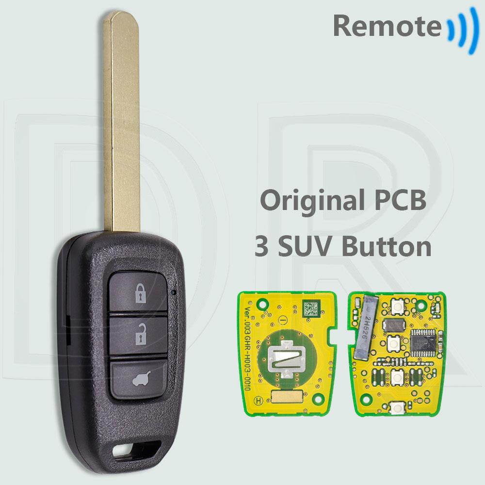 DR HLIK6-1T 313.8MHz HLIK6-1TA 433.9MHz ID47 PCF7961X Car Remote Key For Honda Civic Accord City CR-V Jazz XR-V Vezel HR-V FRV