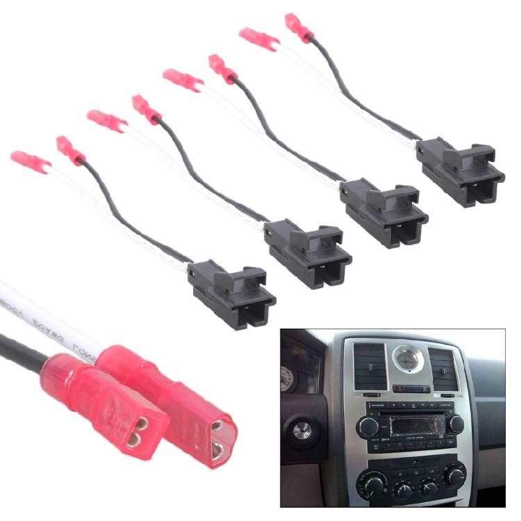 Automobile Speaker Wire Harness Cable Adapter Replaces OEM 72-4568