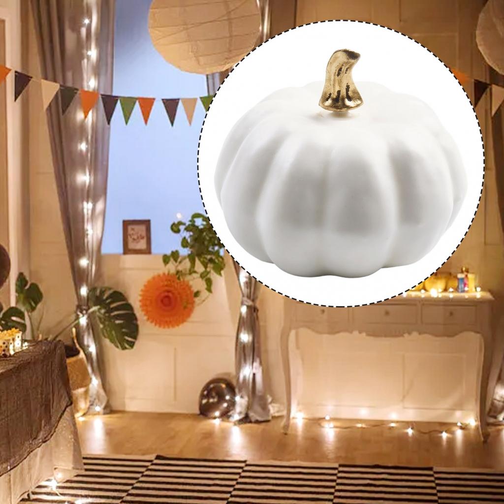 Sackcloth Artificial Pumpkin 1pcs 7*7.8cm Decorations