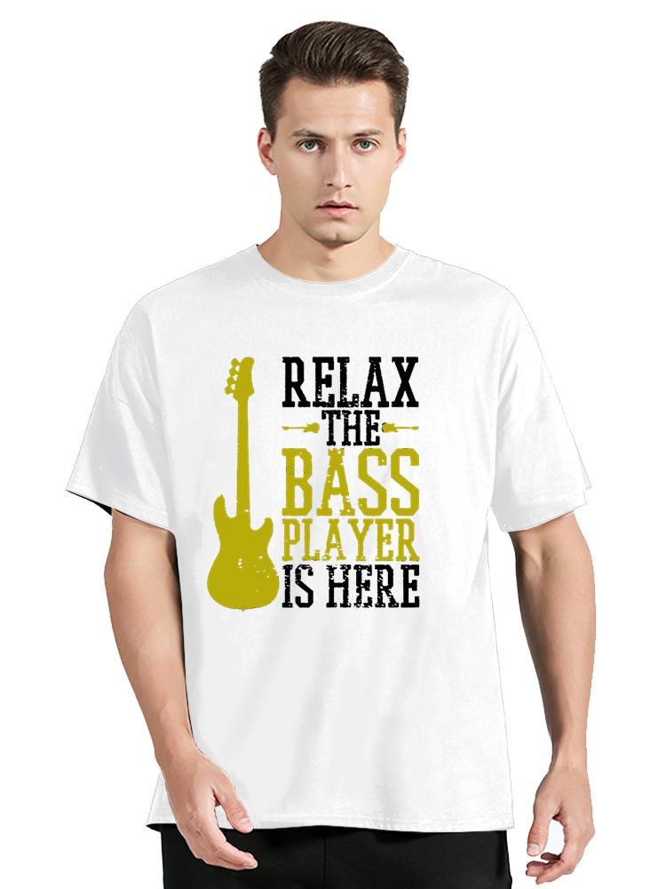 Funny Bass Player Guitar Guitarist Music School Vintage T-shirt Streetwear Cotton Tshirt Fitness Unisex Tops Tees Men's Clothing