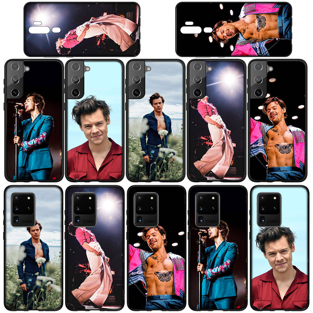 for Samsung Galaxy S25 S24 S23 S22 Ultra FE Plus A17 A37 A57 A56 A55 A06 A16 A15 A36 A26 A35 A05 A25 A54 S8 A34 Phone Case Harrys Singer Styles Cover