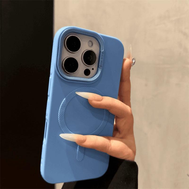 

Wireless Charging Kickstand Magsafe Phone Case For iPhone 11 12 13 14 15 16 Pro Max Plus Soft Magnetic Bumper Back Cover For iPhone 14 Plus