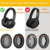 WH XB910N Earpads Cushions Replacement Compatible with Sony WH-XB910 XB910N Extra Bass Noise Cancelling Headphones,(NO fit WH-H910N Model) Ear Pads