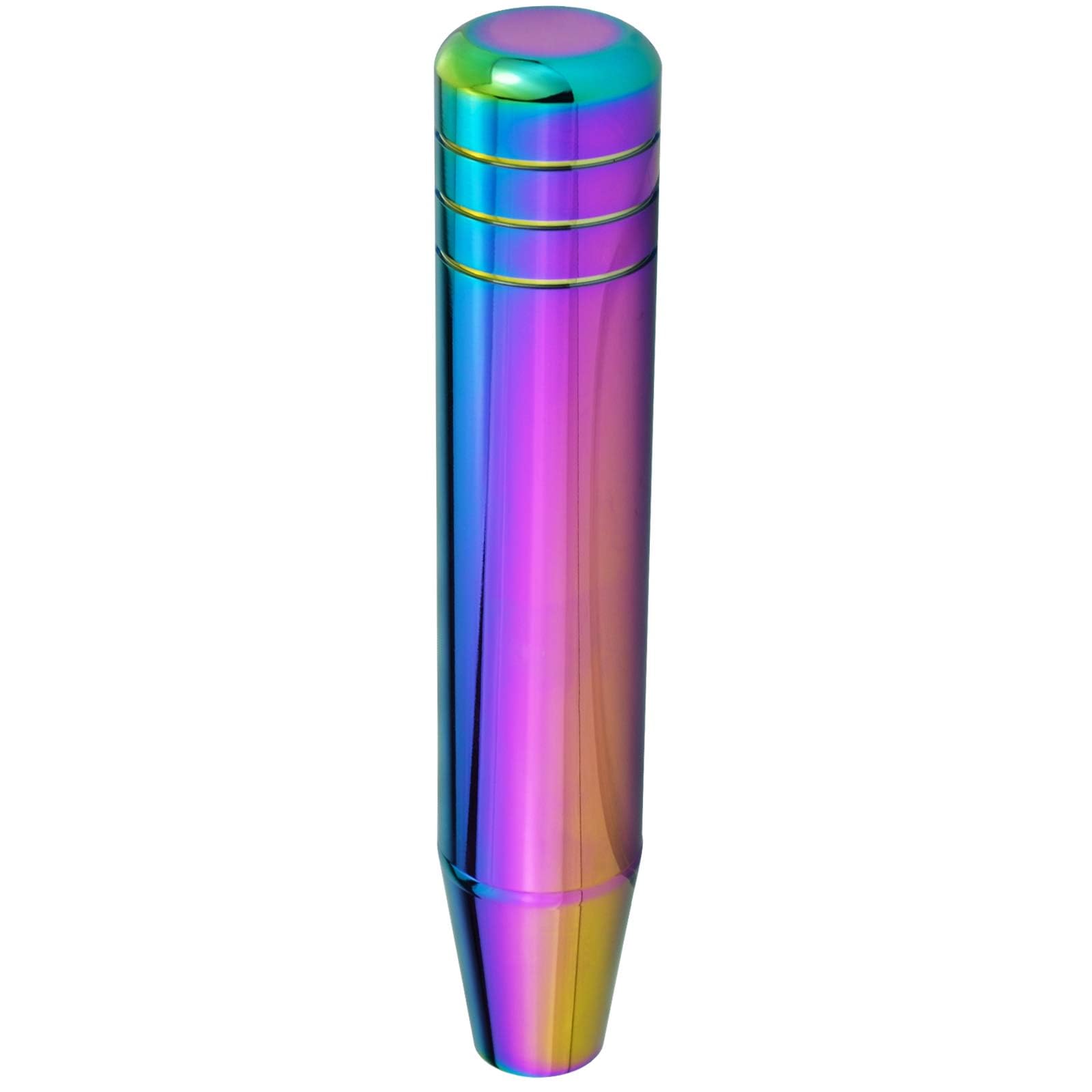 

Lunsom 180mm Aluminum Shift Car Shift Lever Knob Compatible with Automatic and Manual Cars Knob, Extension, (Multicolor)