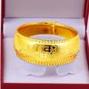 1 PC Gold Color New High Quality Bridal Wedding Bracelet Snap Open Window Soft and Thin Dragon Phoenix Double Happiness