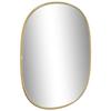 348216 vidaXL Wall Mirror Gold 40x30 Cm