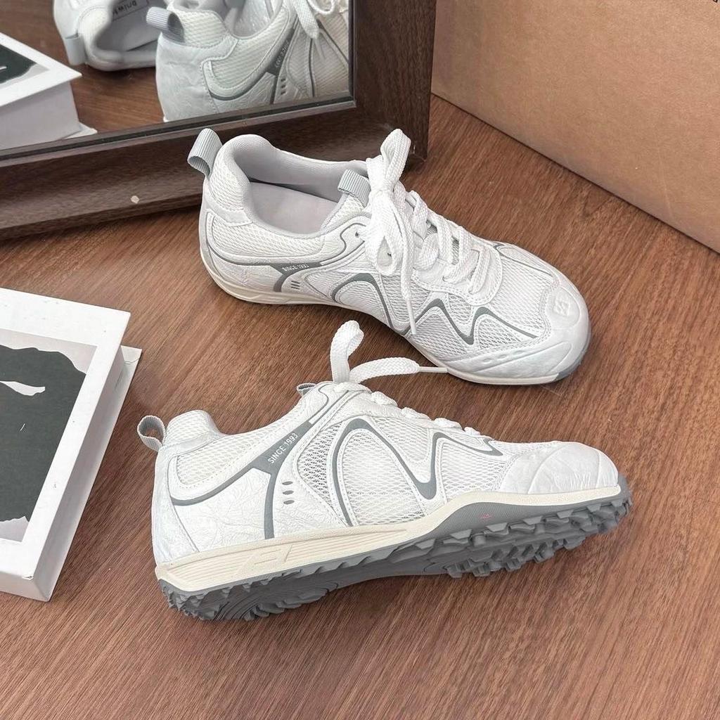 thick-soled mountain German training shoes women's mesh breathable 2026 spring and summer new soft-soled sports casual shoes fashion ForrestGump shoes