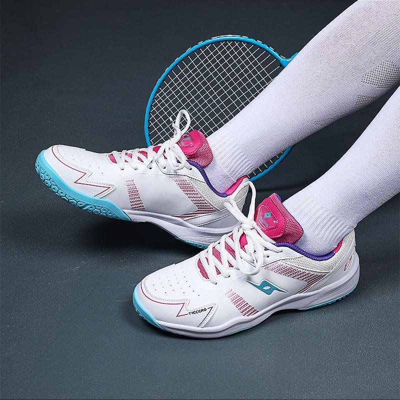 36-45 Couple Plus Size Shock-absorbing Anti Slip Wear-resistant Breathable Badminton Shoes Volleyball Shoes Table Tennis Shoes