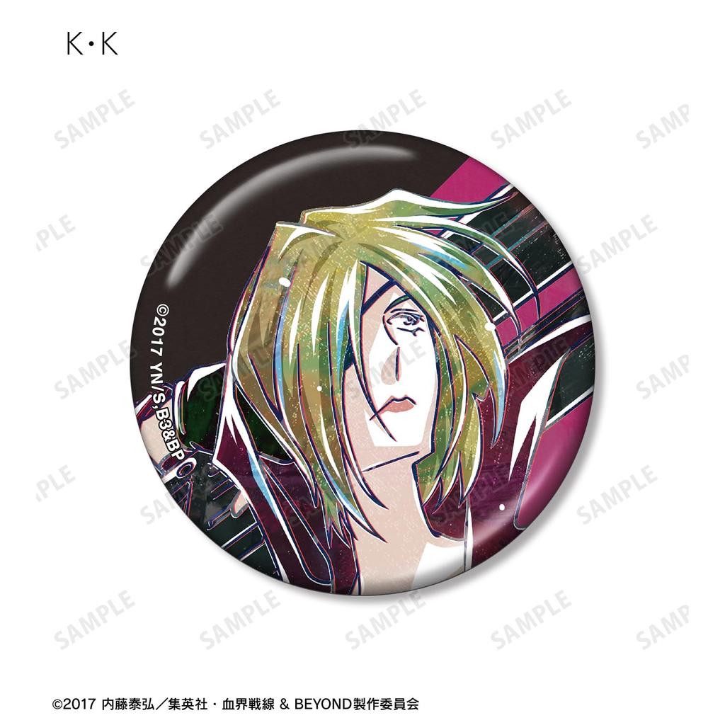 TV Anime Blockade Battlefront Trading Ani Art 4th Edition Metallic Can Badge Box of 10 "Blood & Beyond"