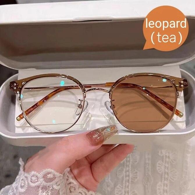 

Модные фотохромные очки для близорукости, женские очки для близорукости, винтажные солнцезащитные очки с изменением цвета, мужские очки с минусом диоптрий -6.0