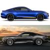 2Pcs Car Side Door Body DIY Vinyl Decals Decoration For Ford Mustang Coupe GT - Shelby GT500 GT350 Auto Styling Accessories