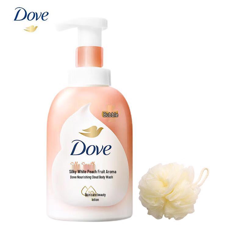 

Dove White Peach Scented Shower Foam Set
