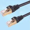 Lan Ethernet Cable Sturdy Fast Transfer Rate Wide Compatibility Lan Ethernet Cable RJ45 Cat8 10Gbps Lan Cable Network Cord Office Use