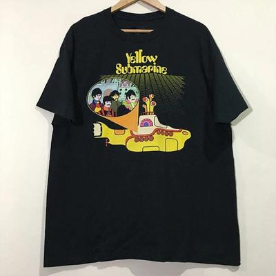 2026 The Beatles' Beatles Yellow Submarine Street Rock T-shirt Primavera Puro Cotone Maglietta da Uomo Abbigliamento Tee Y2k Donna