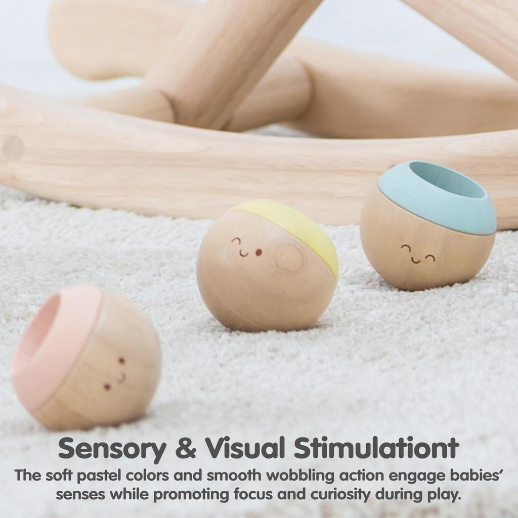 PLANTOYS JAPAN Sensory Tumbling Pastel 5258
